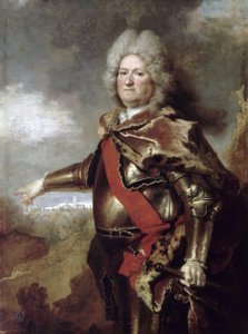 Antoine Le Prestre, conte di Puy-Vauban (1654-1731), governatore di Béthune da Nicolas de Largillière