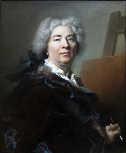 Francese:  Autoportrait Autoritratto da Nicolas de Largillière