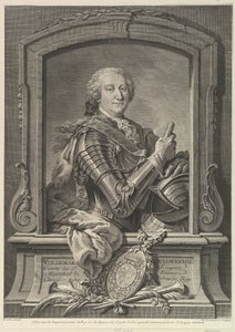 Ritratto di Maréchal de Lowendal, 18° secolo