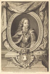 Luigi XV da Nicolas de Larmessin IV after Hyacinthe Rigaud