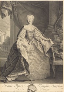 Maria Teresa di Spagna, Delfina di Francia