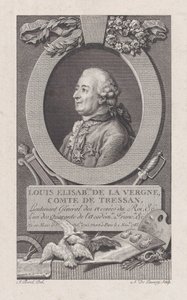Ritratto di Louis Elisabeth de La Vergne, Conte de Tressan da Nicolas de Launay