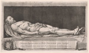 Il Cristo Morto Giacente nel Sepolcro