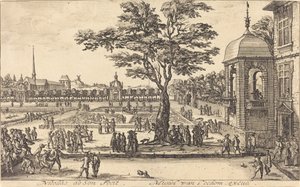 Veduta di un Giardino da Nicolas de Son