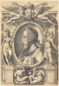 Enrico II, Re di Francia da Nicolaus Beatrizet