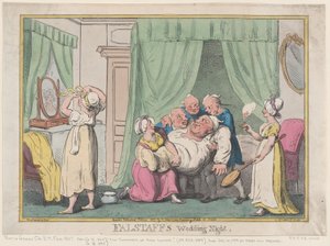 La notte di nozze di Falstaff da Nicolaus Heideloff