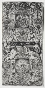 Orfeo e il Giudizio di Paride da Nicoletto da Modena