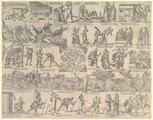Il mondo alla riversa, 1552-79 da Nicolo Nelli