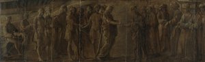Incontro tra un re e una regina, c.1490-1510
