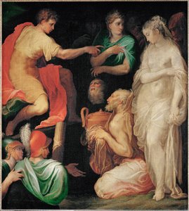 La continence de Scipio - The continence of Scipio … da Nicolò dell