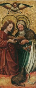 Gli evangelisti Matteo e Luca da Niederländischer Maler