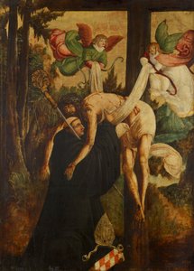 Visione di San Bernardo da Niederösterreichischer Maler (Umkreis Meister von Pulkau)