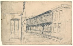 Case lungo una strada da Niels Larsen Stevns
