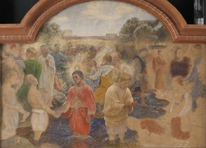 Il battesimo a Pentecoste da Niels Skovgaard