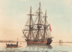 Una Nave da Guerra Danese all