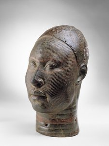 Oni, testa di un re, Ife, XII - XV secolo (bronzo)