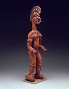 Figura femminile in piedi, fine XIX - XX secolo da Nigerian Nigerian