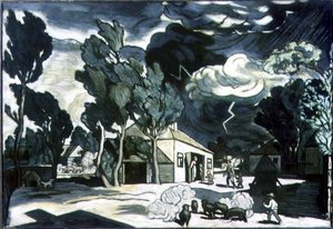 Paesaggio con Tempesta