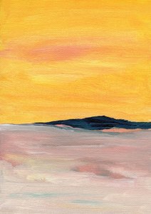 Abstract: Orizzonte dorato da Nikita Jariwala