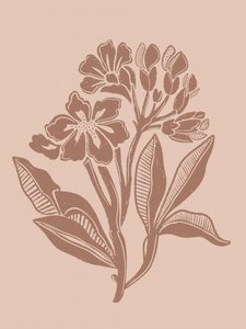 Fiori botanici dai toni terrosi da Nikita Jariwala