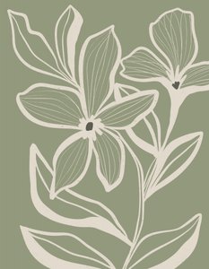 Flusso botanico verde da Nikita Jariwala