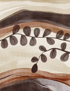 Strati di verdure a foglia biologiche da Nikita Jariwala