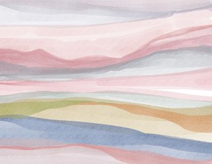 Paesaggio ad acquerello pastello da Nikita Jariwala