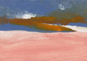 Orizzonte rosa nel deserto da Nikita Jariwala