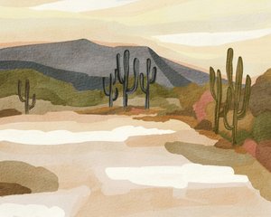 La serenità del deserto di Saguaro da Nikita Jariwala