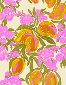 Fiori di mango dai colori vivaci da Nikita Jariwala
