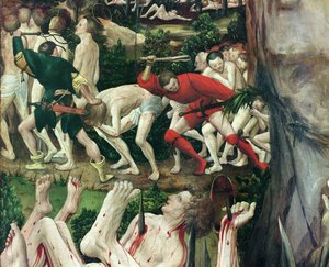 Il martirio dei diecimila (dettaglio)