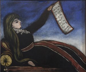 Donna Georgiana su un Divano