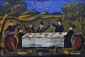 Picnic di famiglia da Niko Pirosmani