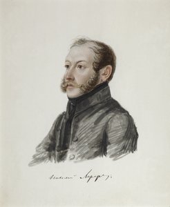 Ritratto del decabrista Nikolai Lorer, 1794-1873