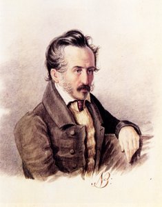 Ritratto del decabrista conte Sergey Volkonsky 1788-1865, 1840s
