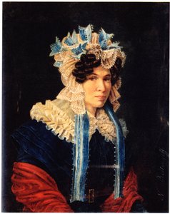 Ritratto di Lyubov Ivanovna Stepovaya 1783-1858, 1927 da Nikolai Alexandrovich Bestuzhev