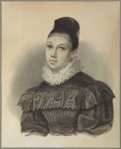 Ritratto di Yelizaveta Petrovna Naryshkina 1801-1867, 1832
