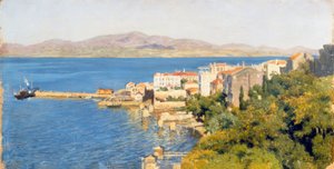 Costa della Crimea da Nikolai Alexandrowitsch Jaroschenko