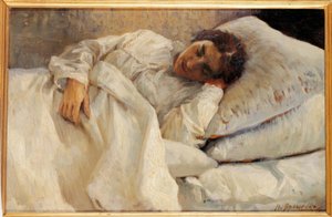 Ragazza dormiente
