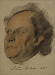 Ritratto di Martin Andersen Nexø 1869-1954