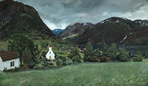 Rettorato e chiesa di Alhus