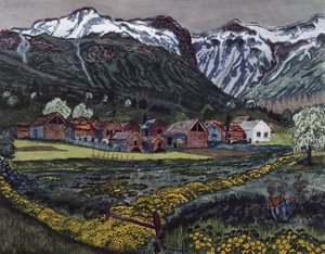 Notte di ranuncoli da Nikolai Astrup