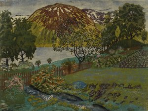 Notte di giugno in giardino da Nikolai Astrup
