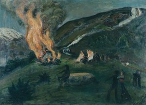 Fuoco di mezza estate da Nikolai Astrup