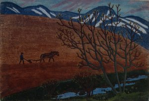 Il contadino da Nikolai Astrup