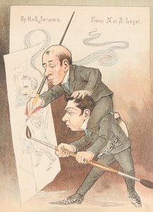 Auto Caricatura (dal Balletto Russo in Caricature) da Nikolai Gustavovich Legat