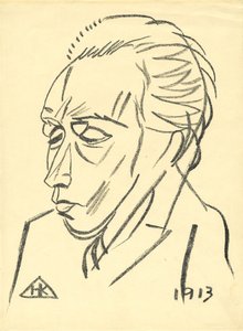 Ritratto del poeta Velimir Khlebnikov