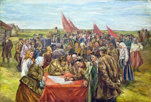 La firma dei titoli di stato, metà degli anni 
