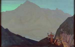 Chenresig, Tibet occidentale da Nikolai Konstantinowitsch Roerich