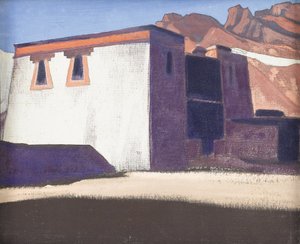 Monastero di Sharugon, Tibet, 1928 da Nikolai Konstantinowitsch Roerich
